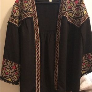 Embroidered Kimono